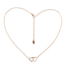 Herzlein® Halskettchen Halskette Kette mit Herz für Damen Frauen