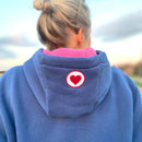Herzlein® Hoodie in Navy Blau