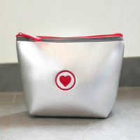 Herzlein® Neopren Tasche Groß in Silber